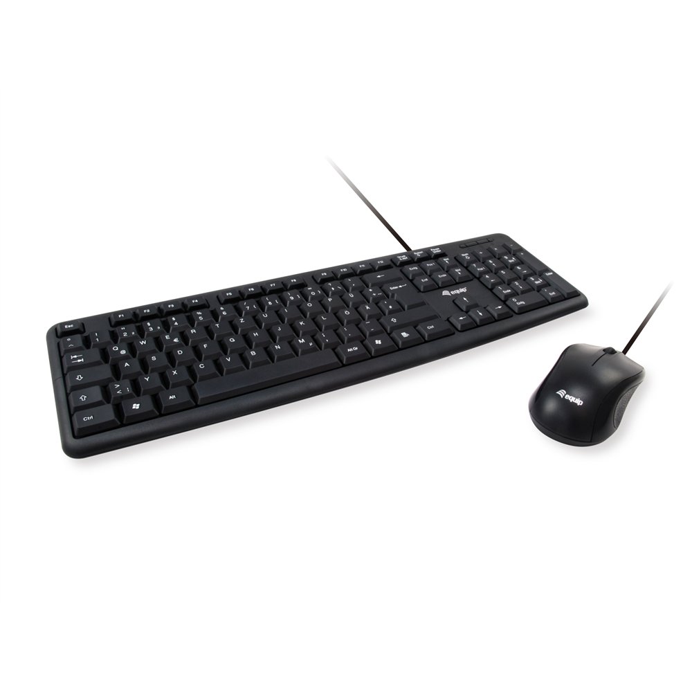 equip life teclado y raton usb negro 245201