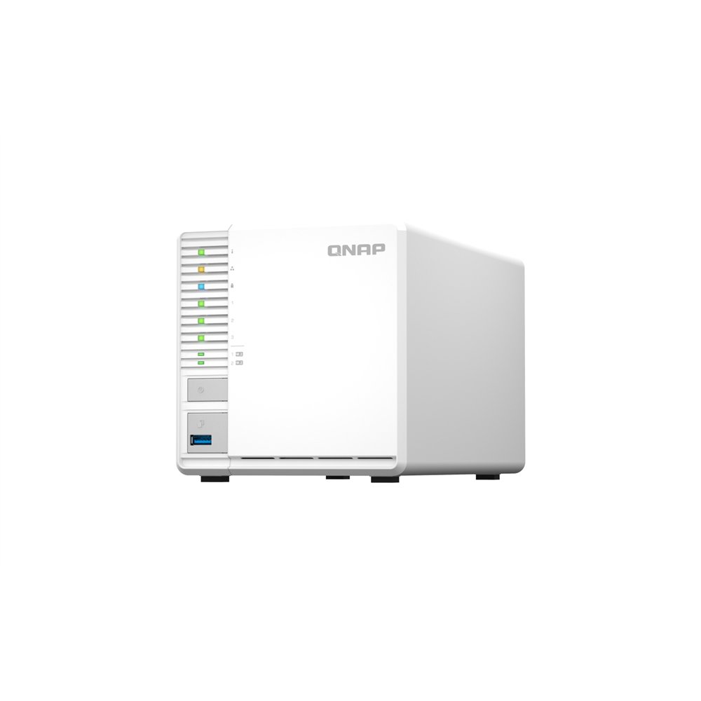 qnap ts-364 nas torre ethernet blanco n5095