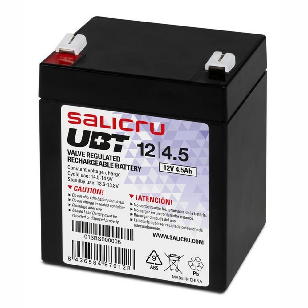 bateria ups salicru 4.5ah/12v