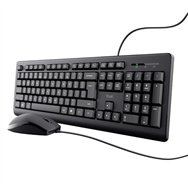 teclado + raton trust primo usb