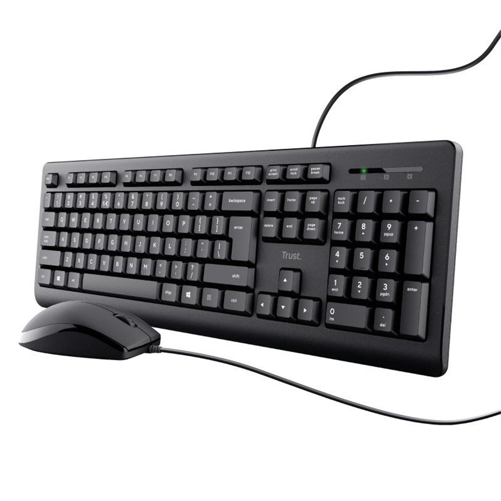 teclado + raton trust primo usb