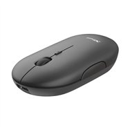 raton trust puck recargable wireless bluetooh black