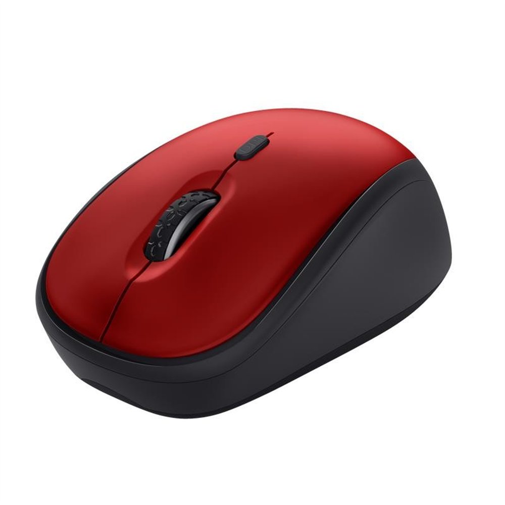 raton trust yvi+ wireless silent eco red