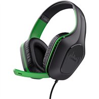 auriculares + microfono trust gaming gxt 415x zirox multi headset green
