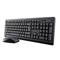 teclado + raton trust primo wireless black