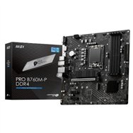 placa base msi pro b760m-p matx 4xddr5 vga + hdmi + dp