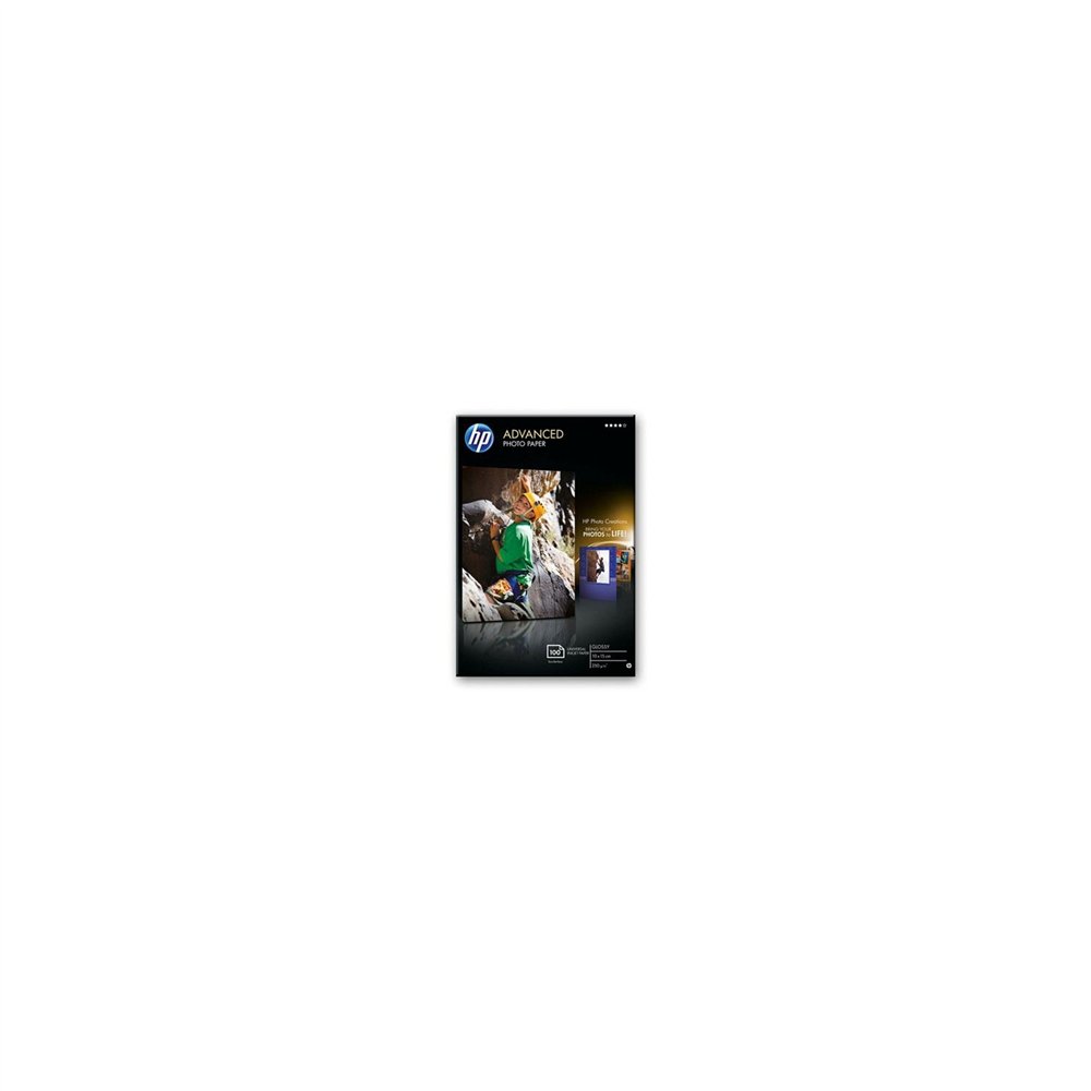 papel hp fotografico q8692a satinado avanzado 250g/m2 10 x 15 100 hojas