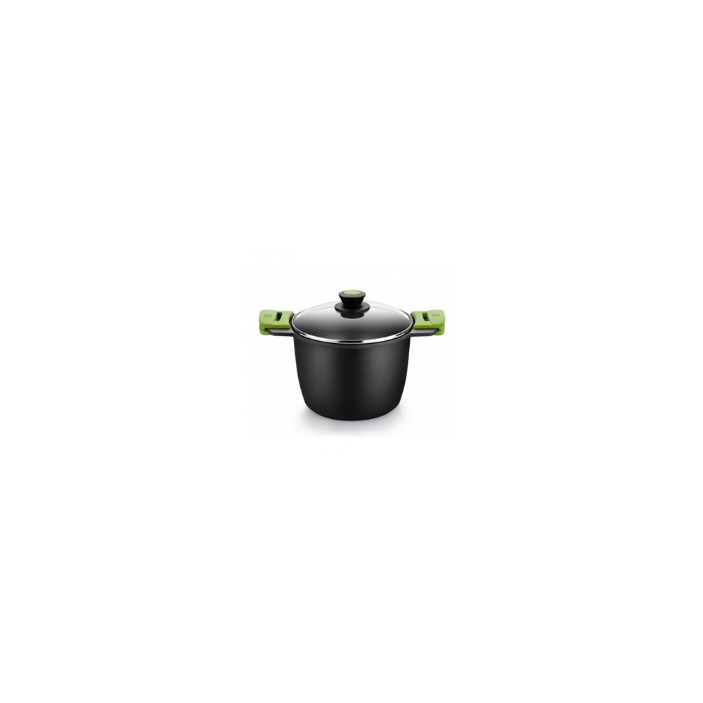 olla alta prior bra 6.8l aluminio fundido teflí“n antiadherente asas de silicona a403924