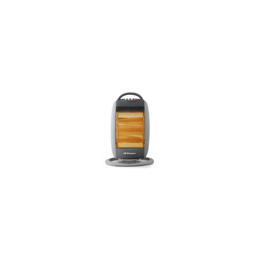 estufa halogena orbegozo bp 5008 1200w 3 niveles potencia oscilacion 70º carcasa tacto frio 17502