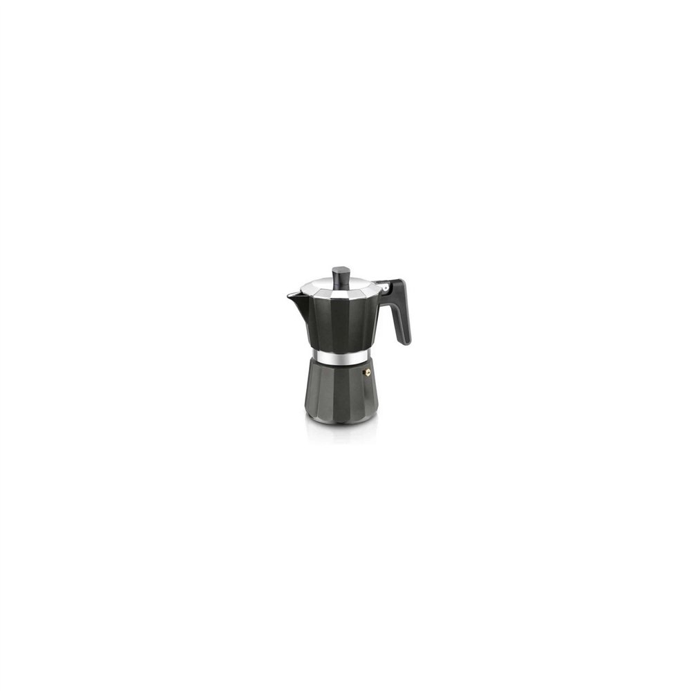 cafetera bra perfecta 9 tazas aluminio fondo para induccion total apta todo tipo cocinas a170486