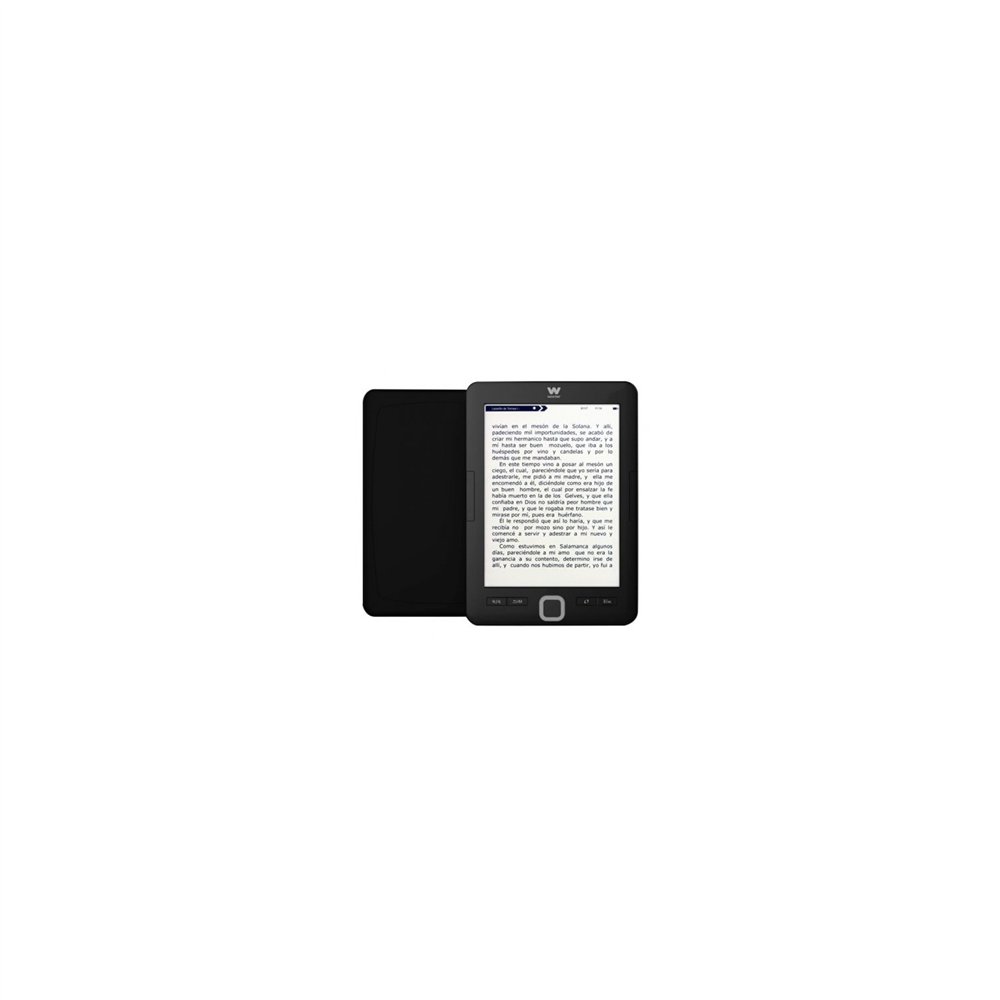 woxter scriba 195 lector de libros electronico ebook black v4 6p tinta electronica 4gb sd negro eb26-042