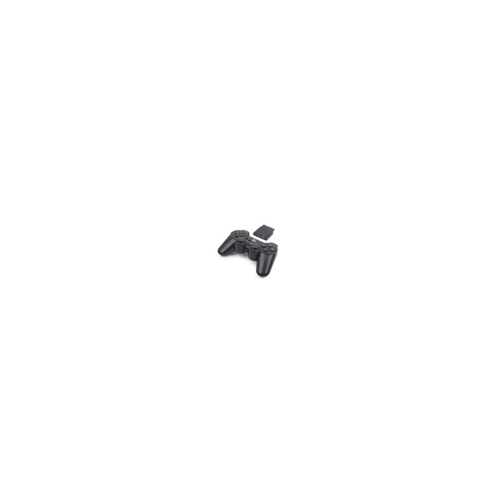 gembird jpd-wdv-01 gamepad para pc playstation2 playstation3 inalámbrico 2.4ghz negro