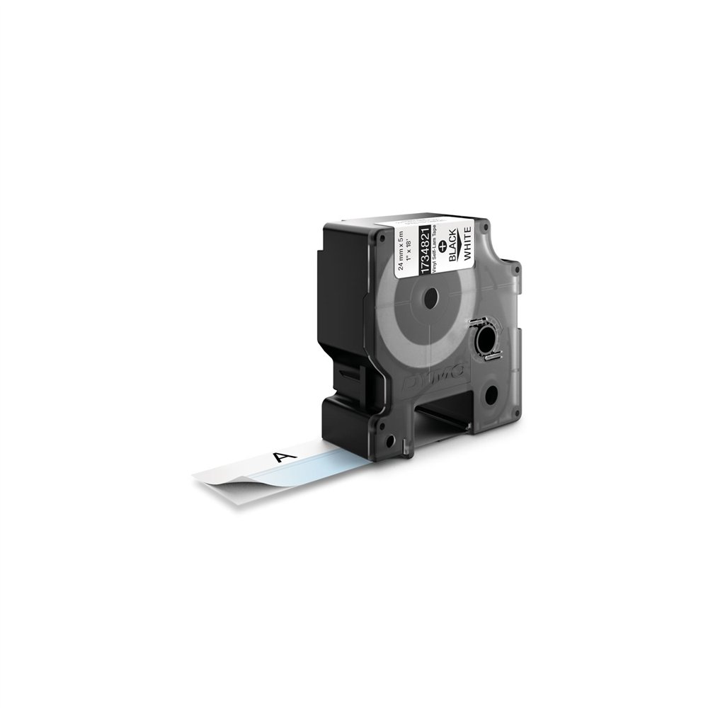 cinta dymo 24mm rhino self-laminating vinyl tape 1734821