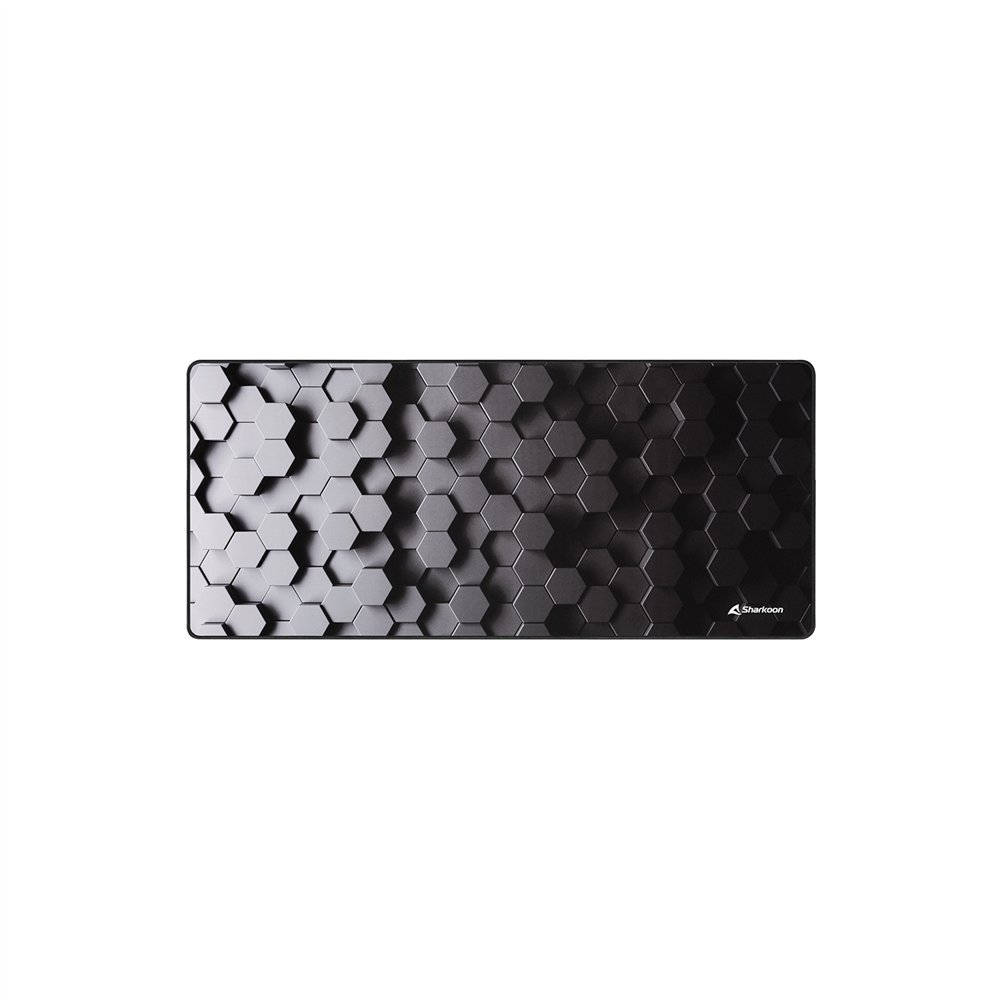 sharkoon skiller sgp30 alfombrilla de ratón para juegos negro, gris