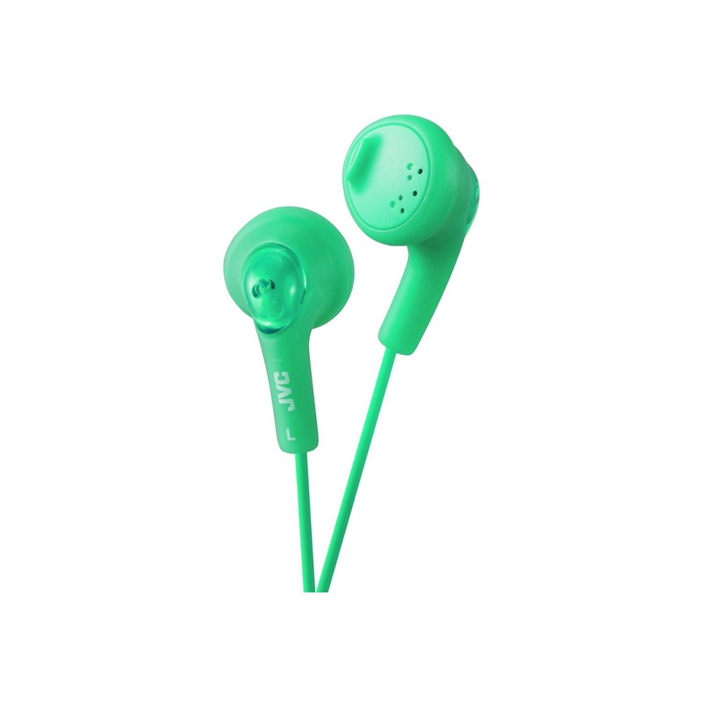 jvc ha-f160-g-e auriculares dentro de oido conector de 3.5mm verde
