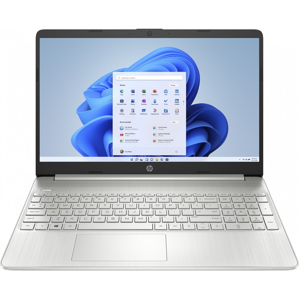 hp 15s-fq4039ns intel&reg core&trade i7-1195g7/12gb/512gb ssd/15.6" windows 11 home plata