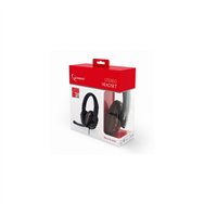 gembird ghs-402 auricular y casco auriculares alámbrico diadema juego negro