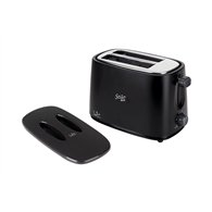 jata tt631 tostadora 2 rebanada(s) 750 w negro, acero inoxidable