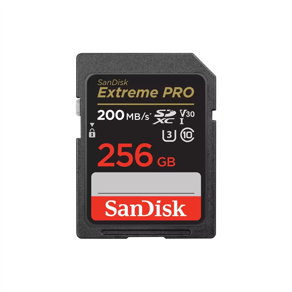sandisk extreme pro 256 gb sdxc uhs-i clase 10