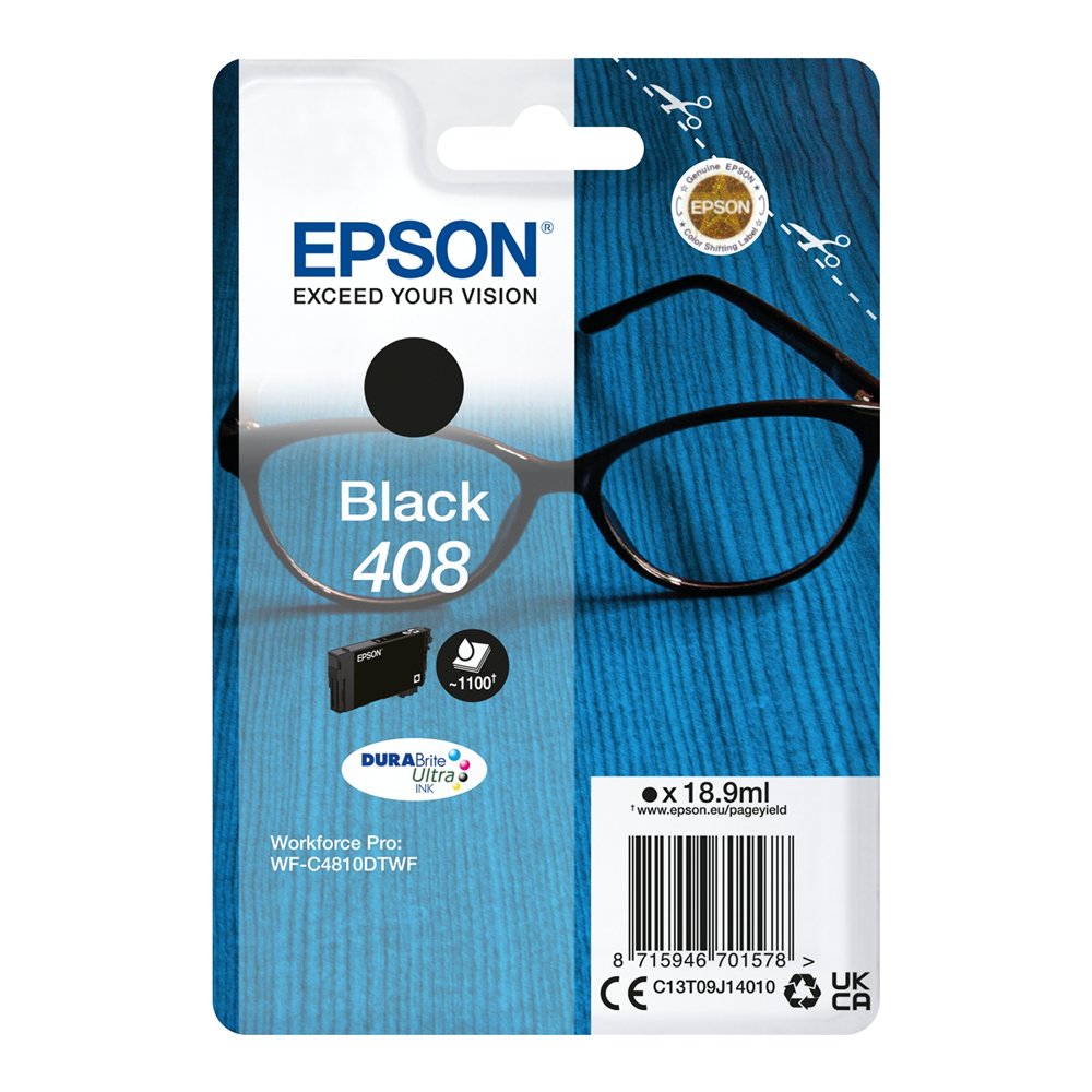 epson singlepack black 408 durabrite ultra ink