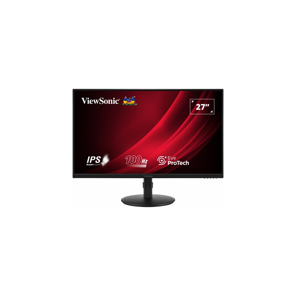 viewsonic vg2708a pantalla para pc 68,6 cm (27") 1920 x 1080 pixeles full hd led negro