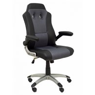 piqueras y crespo silla gaming talave similpiel negro y gris