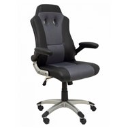 piqueras y crespo silla gaming talave similpiel negro y gris