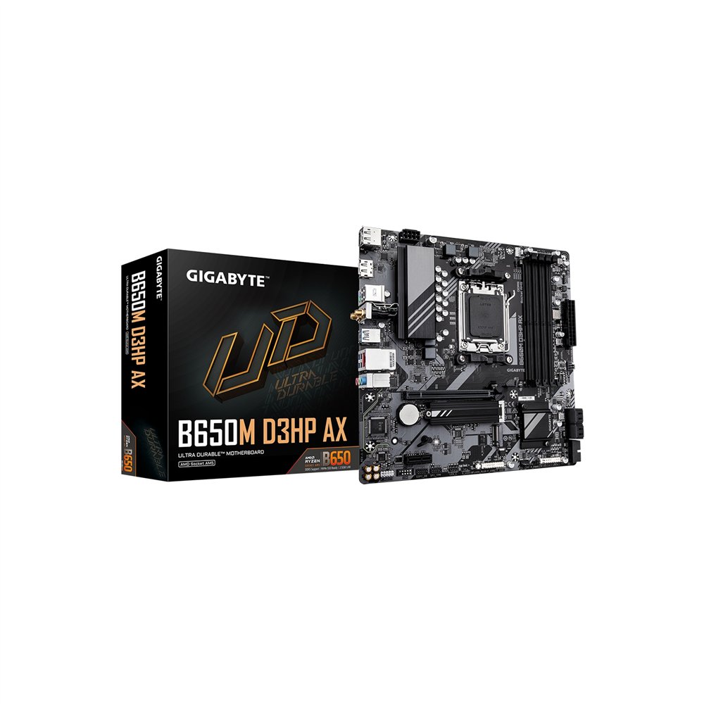 gigabyte b650m d3hp ax placa base amd b650 zócalo am5 micro atx
