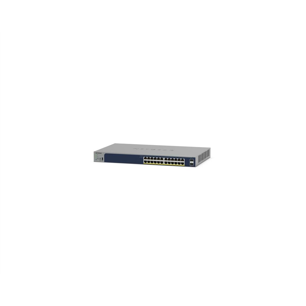 netgear gs724tpv3 gestionado l2 gigabit ethernet (10/100/1000) energía sobre ethernet (poe) gris