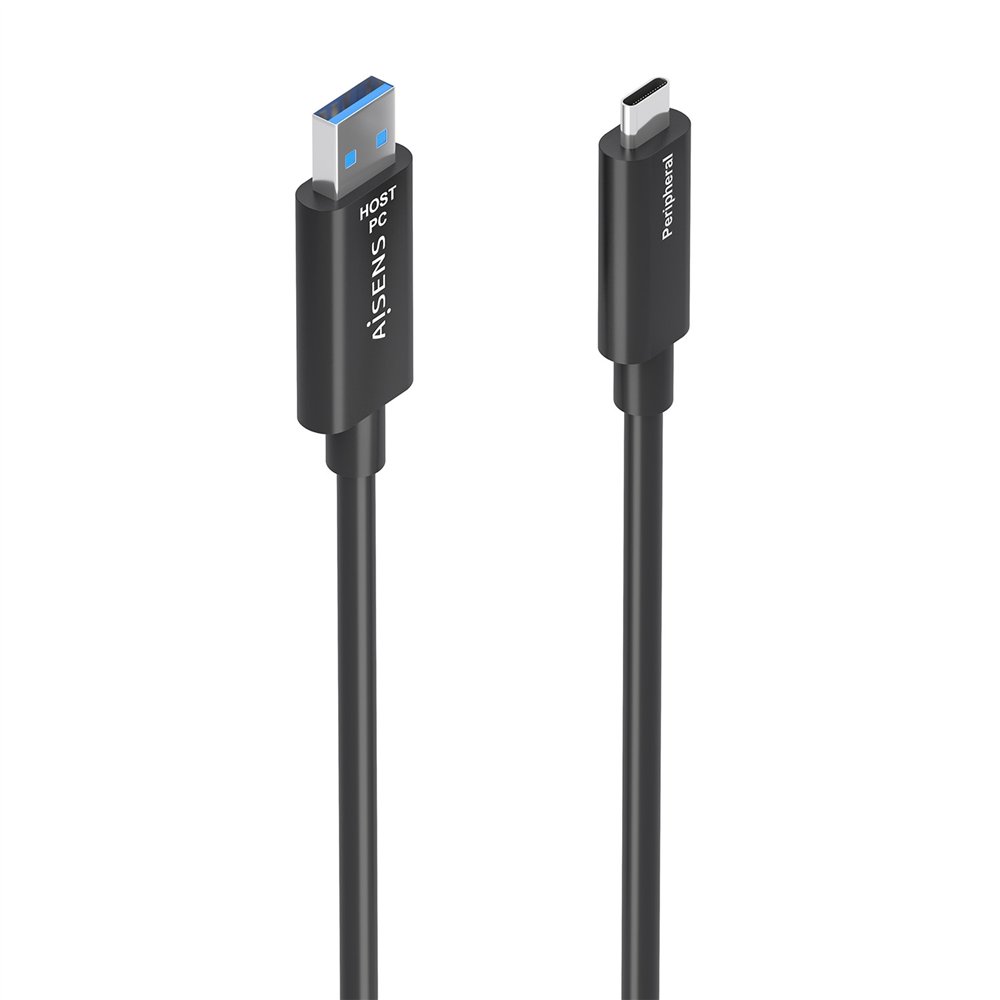 aisens a157-0926 cable usb usb 3.2 gen 2 (3.1 gen 2) 25 m 2 x usb a usb c negro