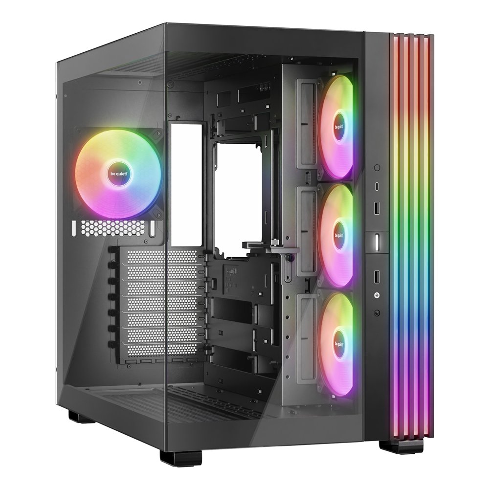 be quiet! light base 600 lx black midi tower negro