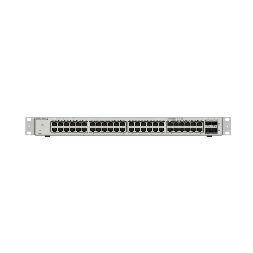 ruijie networks rg-nbs3200-48gt4xs switch gestionado l2 gigabit ethernet (10/100/1000) gris