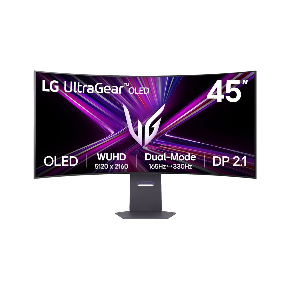 lg ultragear pantalla para pc 114,3 cm (45") 5120 x 2160 pixeles oled negro
