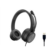 conceptronic polona05b auricular y casco auriculares alámbrico diadema llamadas/música usb tipo a negro