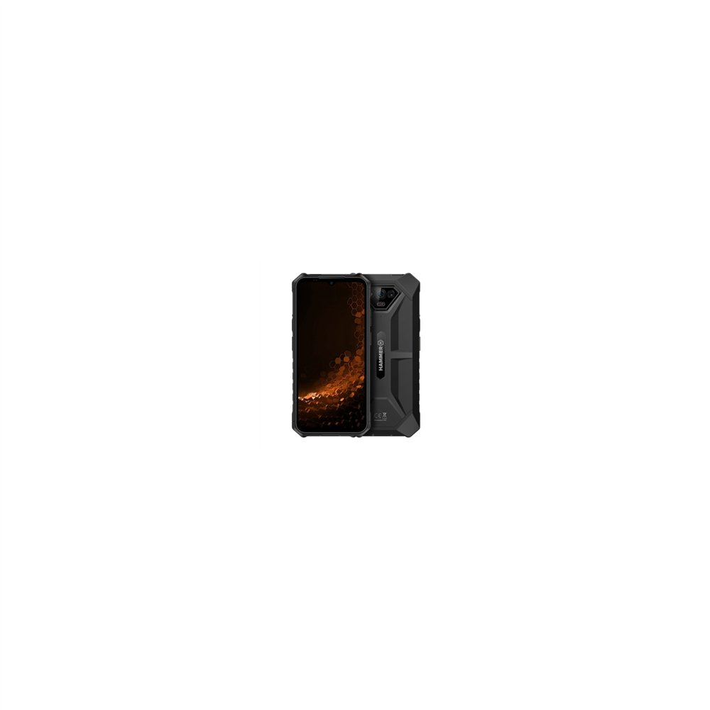 hammer iron v 6+6/64gb negro smartphone
