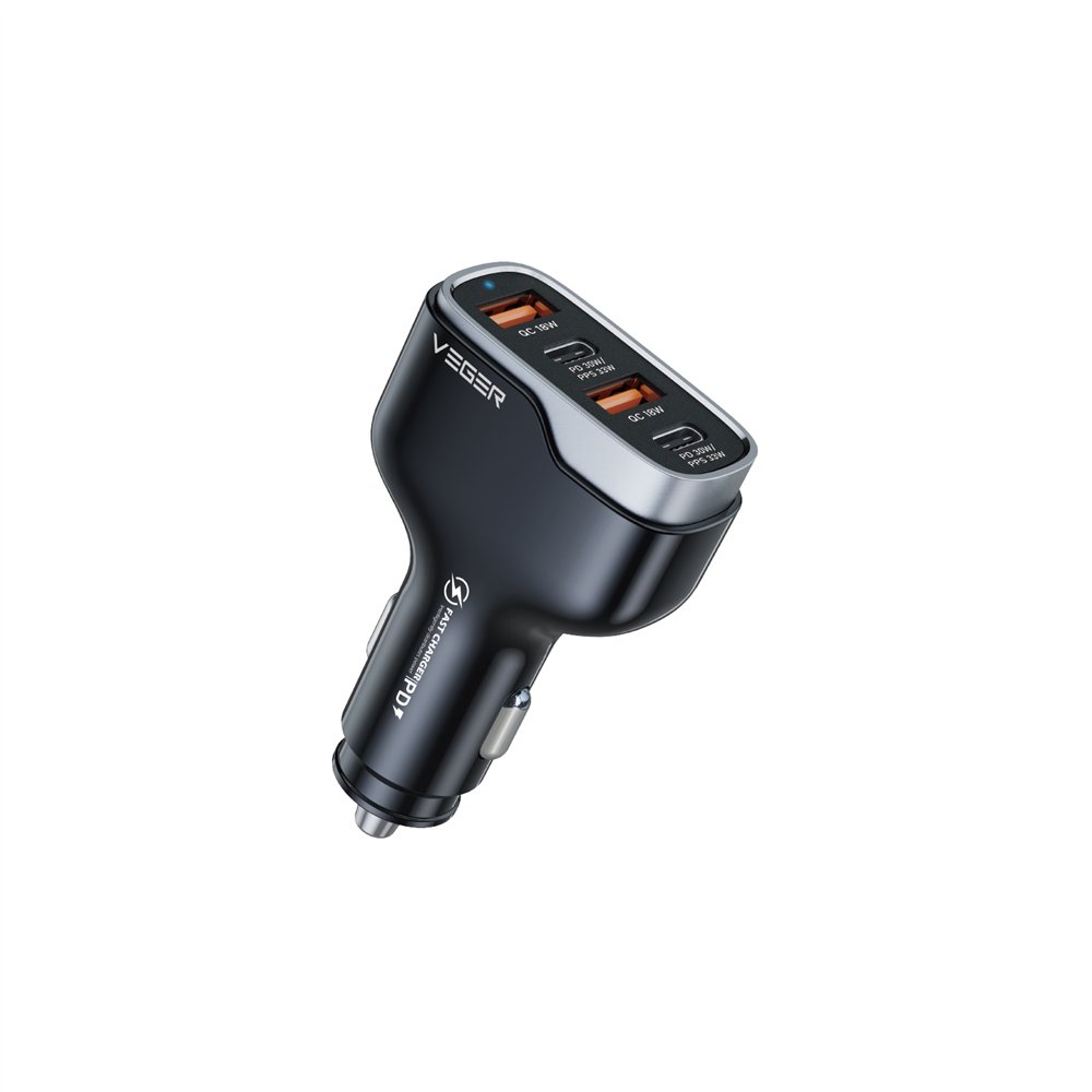 veger cc53-2a2c cargador de dispositivo móvil ordenador portátil, teléfono móvil, netbook, portátil, smartphone, universal negro