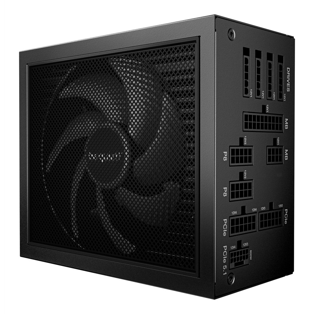 be quiet! dark power 14 1000 w - 80 plus titanium unidad de fuente de alimentación 20+4 pin atx atx negro