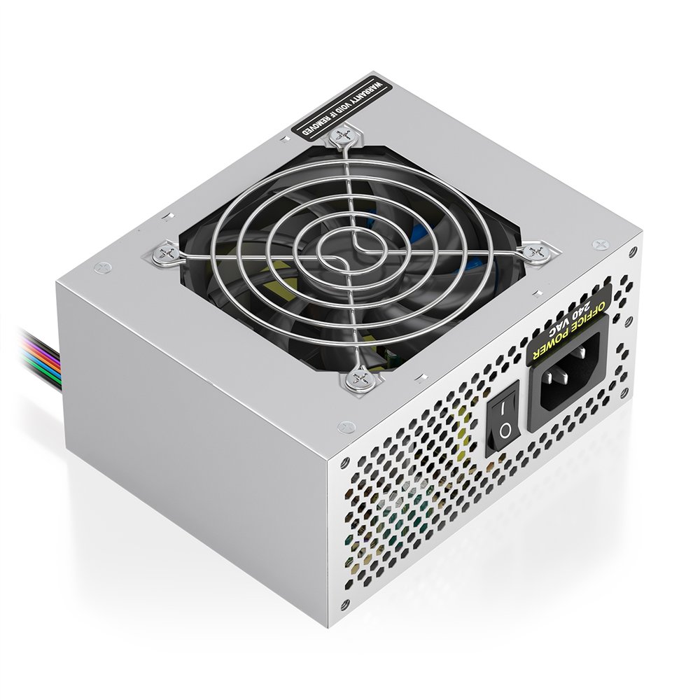 aisens fuente alimentacion sfx 500w oem, plata