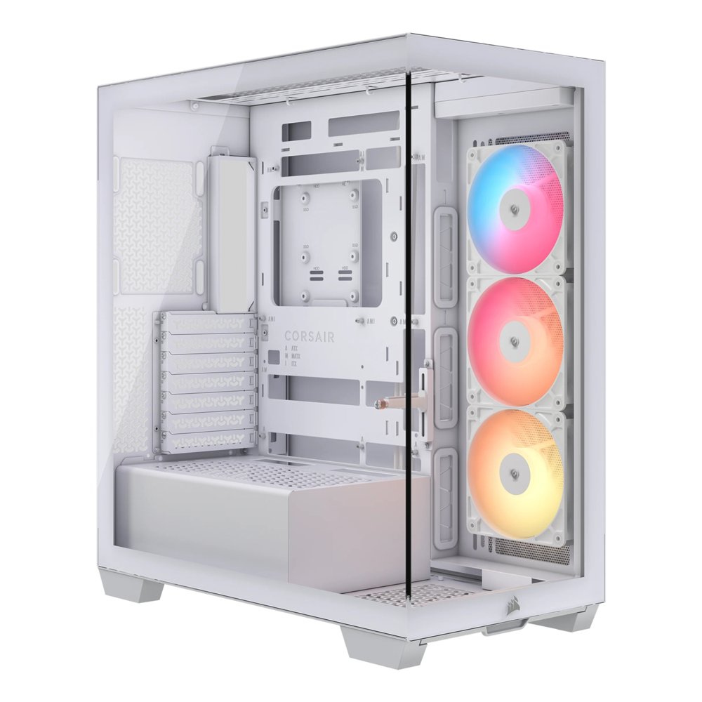 corsair 3500x rs-r argb midi tower blanco