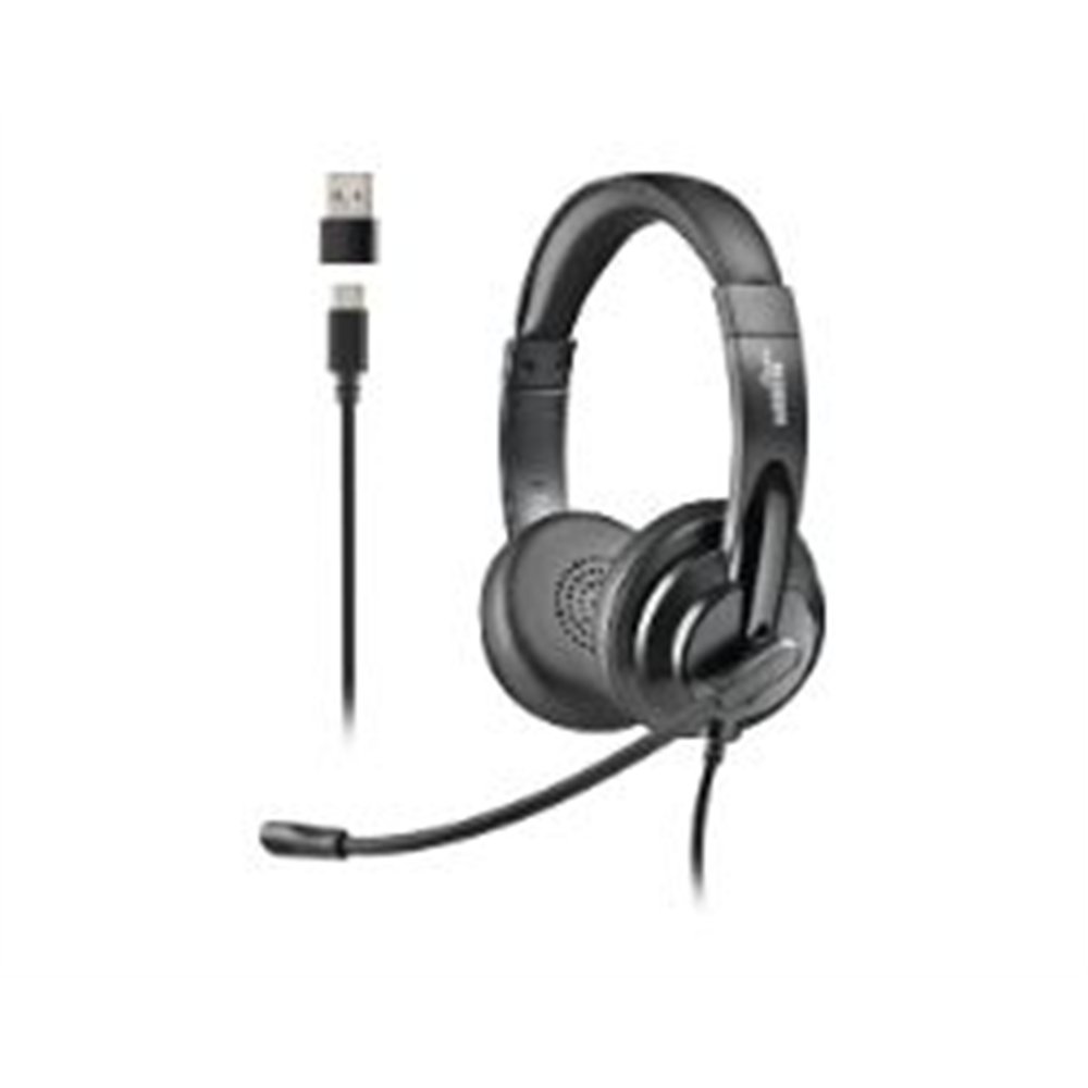 auric+micro ngs circumaurales usb-c negros (vox605usbc)