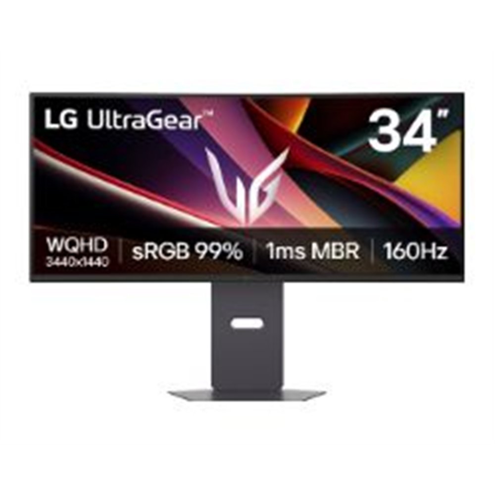 monitor lg 34" ultragear 21:9 wqhd 160hz 1ms(34g600a-b)