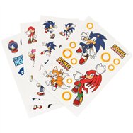set pegatinas reutilizables sonic the hedgehog