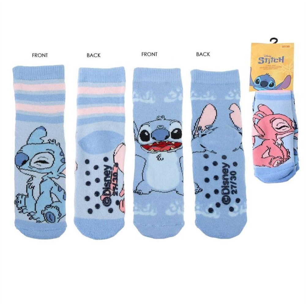 calcetines antideslizantes stitch disney surtido