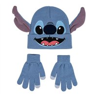 set gorro y guantes stitch disney