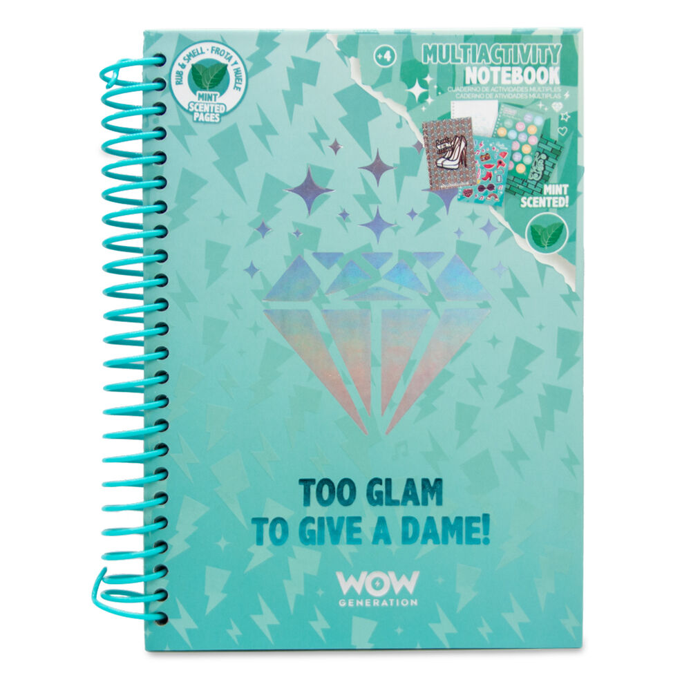 cuaderno a5 diseñadora de moda annie wow generation