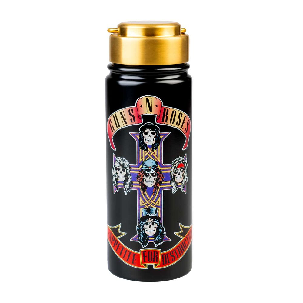 botella acero inoxidable guns n roses 500ml