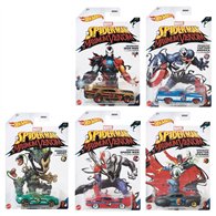 coche entertainment hot wheels spiderman marvel surtido