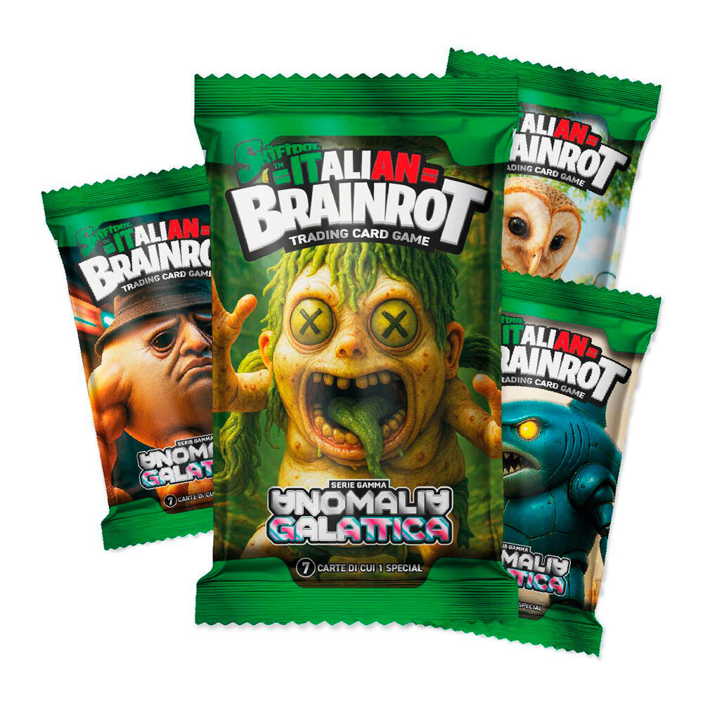 sobre 7 cartas coleccionables anomalia galactica serie 3 italian brainrot italiano surtido