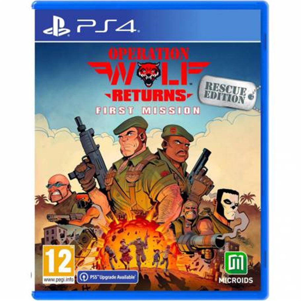 Operation Wolf Returns - First Mission - PS4