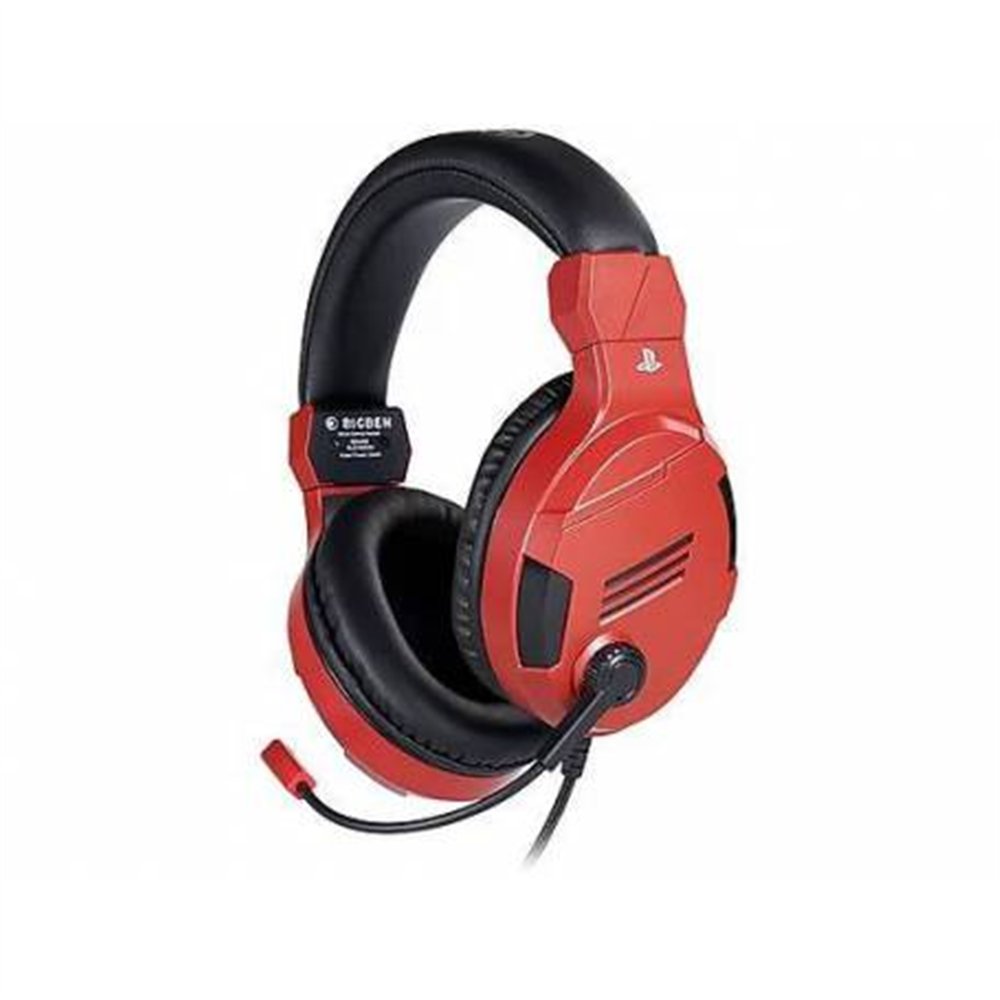 Auricular licenciado playst. rojo - PS4